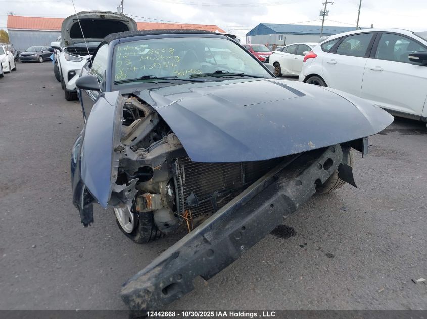 2003 Ford Mustang VIN: 1FAFP44463F415034 Lot: 12442668