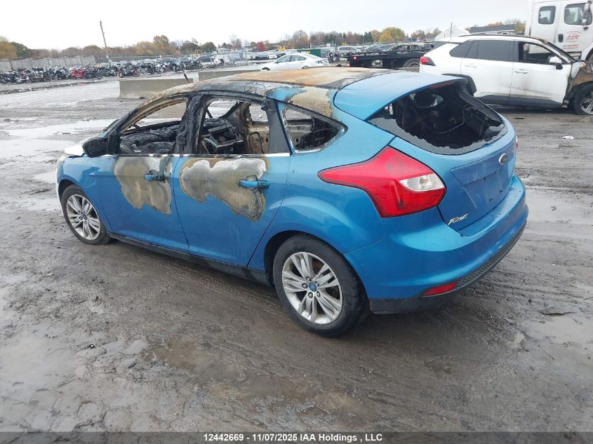 2012 Ford Focus Se VIN: 1FAHP3K24CL340128 Lot: 12442669