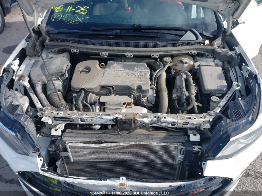 2019 Chevrolet Cruze VIN: 3G1BE6SM2KS551466 Lot: 12442671