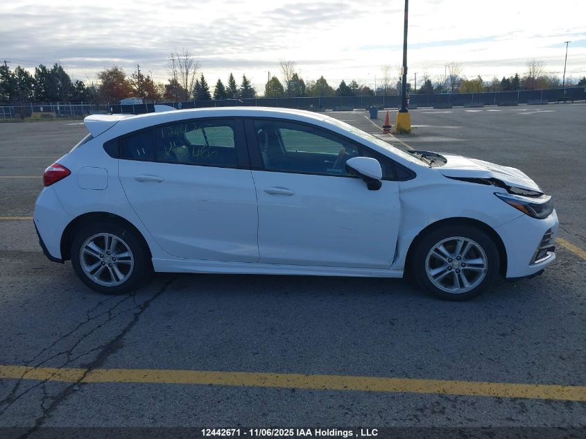 2019 Chevrolet Cruze VIN: 3G1BE6SM2KS551466 Lot: 12442671