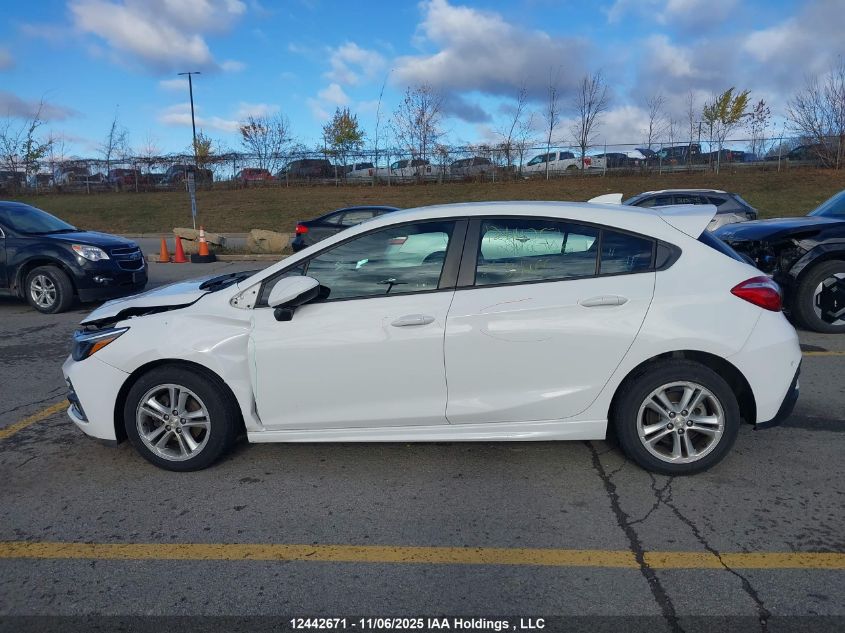2019 Chevrolet Cruze VIN: 3G1BE6SM2KS551466 Lot: 12442671