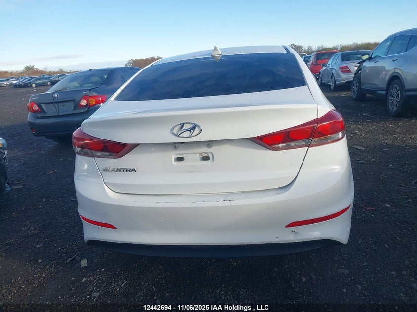 2017 Hyundai Elantra Gl VIN: KMHD84LFXHU169623 Lot: 12442694