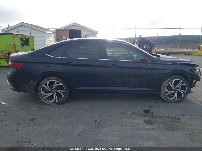 2025 Volkswagen Jetta Sel VIN: 3VWGX7BU6SM037554 Lot: 12442697