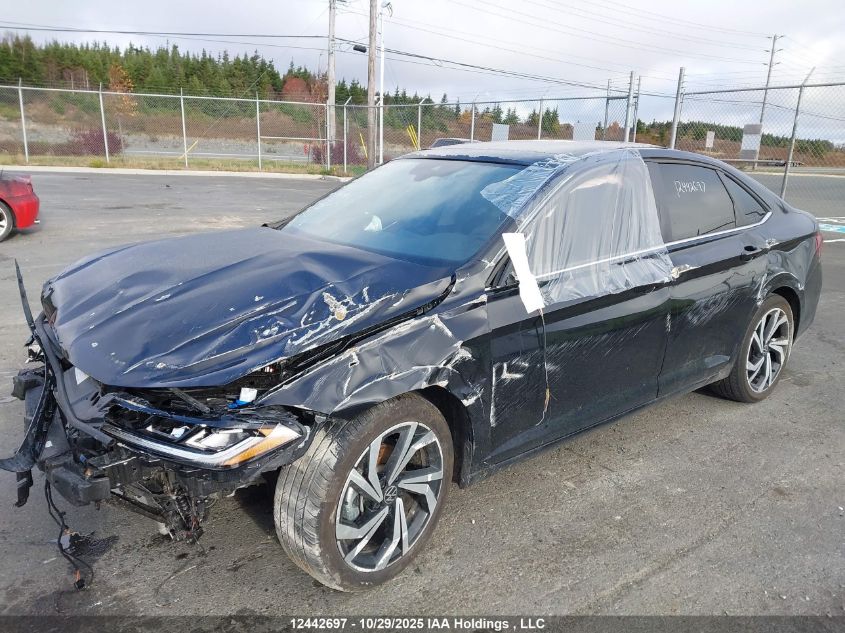 2025 Volkswagen Jetta Sel VIN: 3VWGX7BU6SM037554 Lot: 12442697