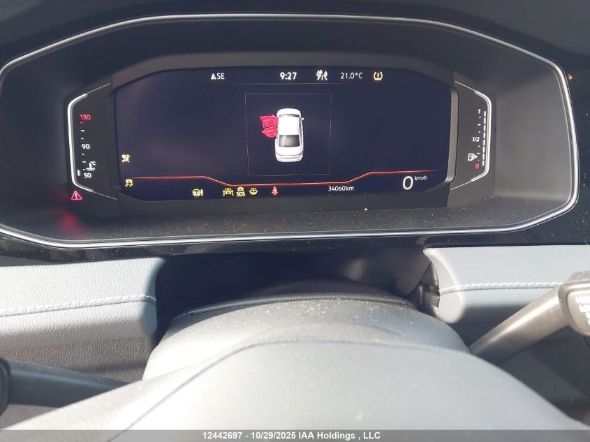 2025 Volkswagen Jetta Sel VIN: 3VWGX7BU6SM037554 Lot: 12442697