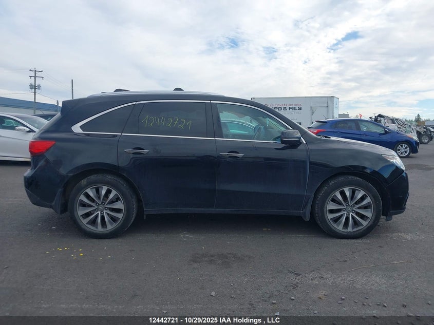 2014 Acura Mdx Technology VIN: 5FRYD4H41EB506028 Lot: 12442721