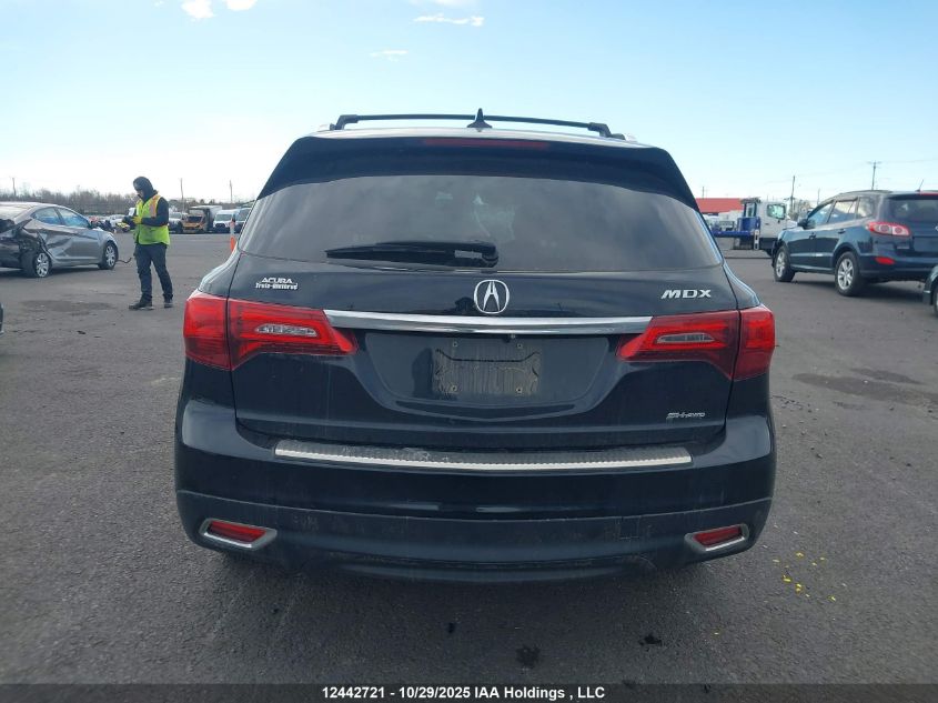 2014 Acura Mdx Technology VIN: 5FRYD4H41EB506028 Lot: 12442721