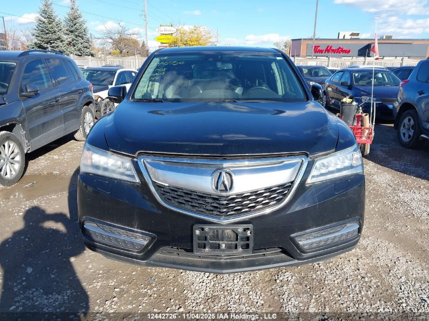 2014 Acura Mdx Technology Package VIN: 5FRYD4H61EB502613 Lot: 12442726