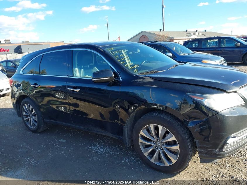 2014 Acura Mdx Technology Package VIN: 5FRYD4H61EB502613 Lot: 12442726