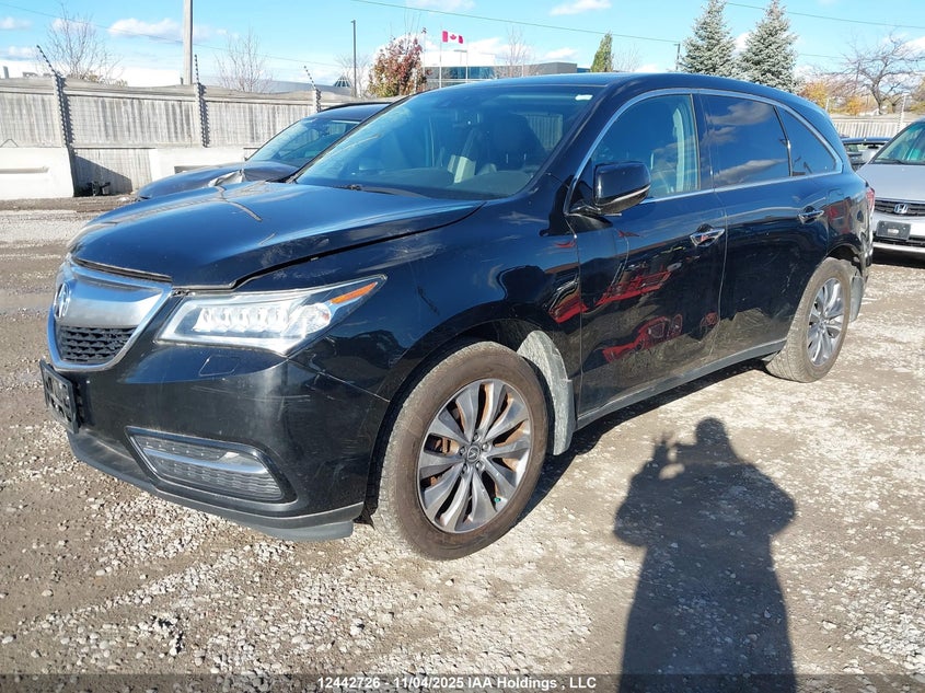 5FRYD4H61EB502613 2014 ACURA MDX photo no. 2