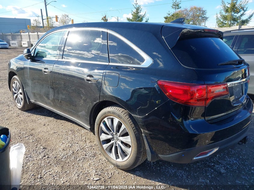 5FRYD4H61EB502613 2014 ACURA MDX photo no. 3