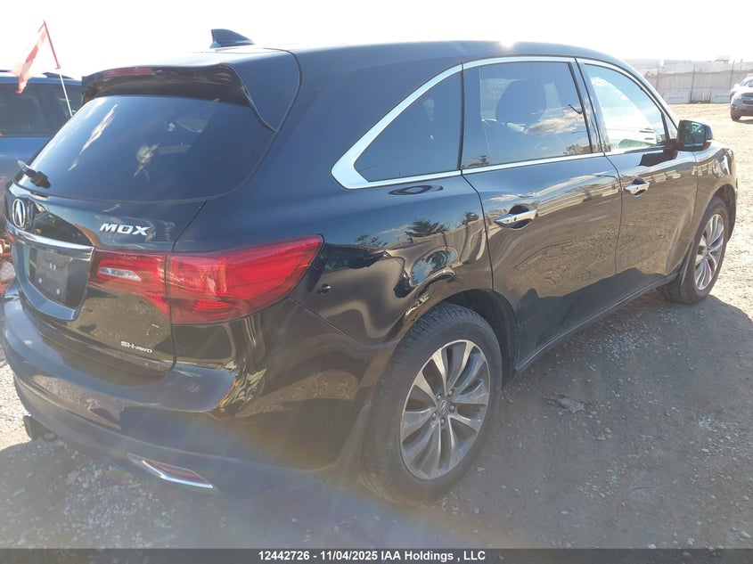 5FRYD4H61EB502613 2014 ACURA MDX photo no. 4