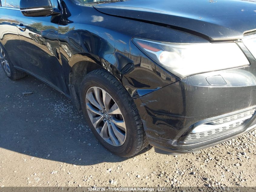 2014 Acura Mdx Technology Package VIN: 5FRYD4H61EB502613 Lot: 12442726