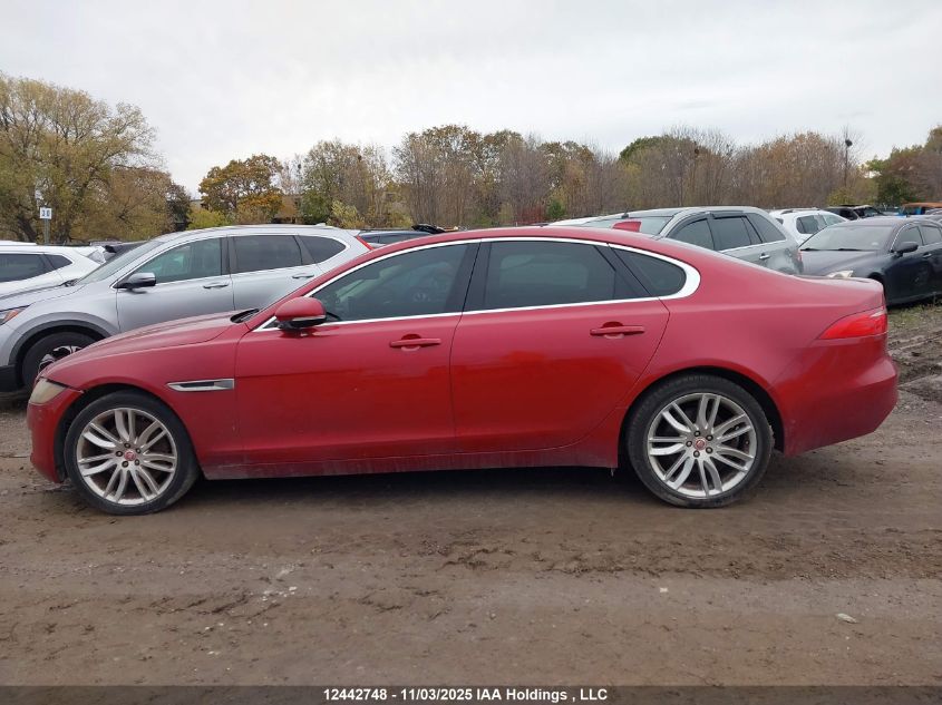 2016 Jaguar Xf Prestige VIN: SAJBK4BV2GCY15698 Lot: 12442748