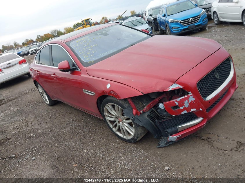 SAJBK4BV2GCY15698 2016 Jaguar Xf Prestige auction photo 1