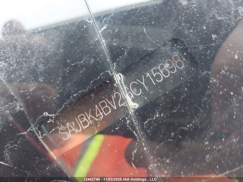 2016 Jaguar Xf Prestige VIN: SAJBK4BV2GCY15698 Lot: 12442748