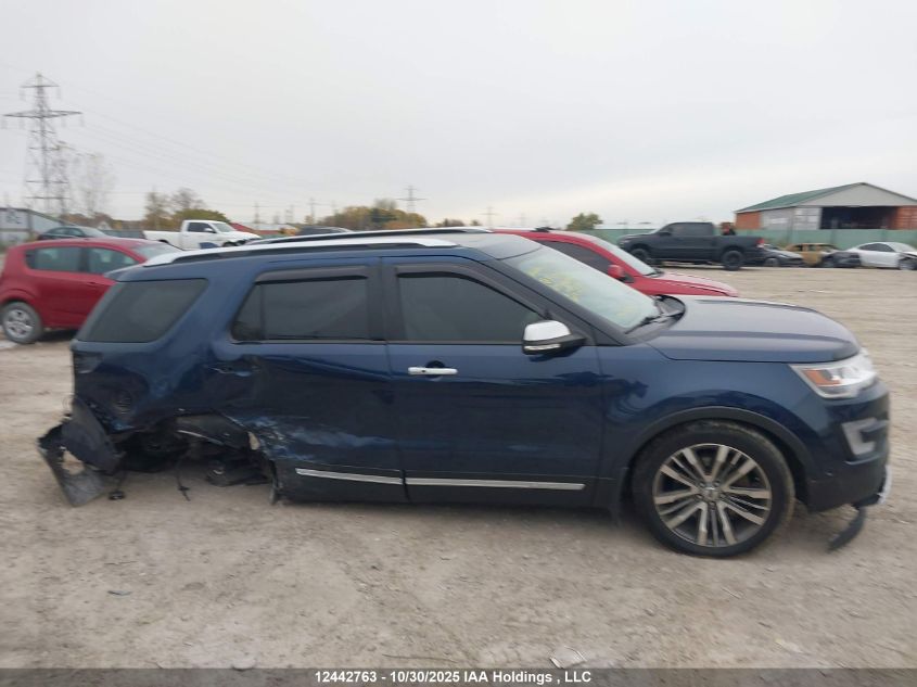 2017 Ford Explorer Platinum VIN: 1FM5K8HT0HGC41911 Lot: 12442763