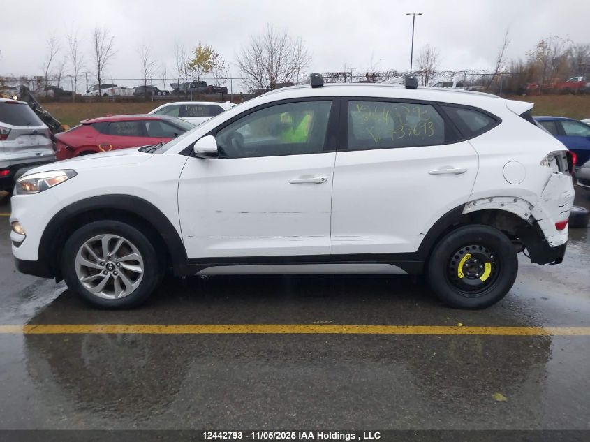 2018 Hyundai Tucson Premium 2.0L VIN: KM8J33A48JU737693 Lot: 12442793