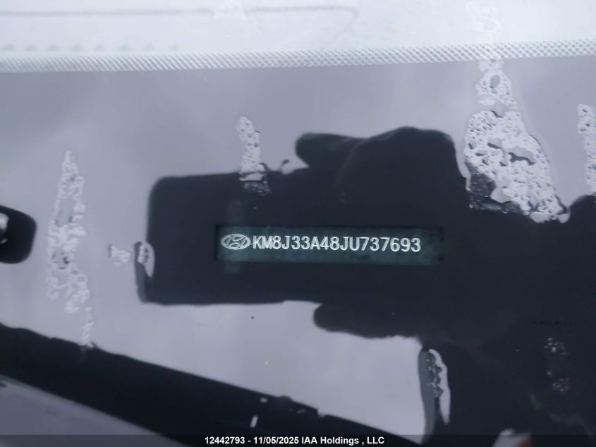 2018 Hyundai Tucson Premium 2.0L VIN: KM8J33A48JU737693 Lot: 12442793
