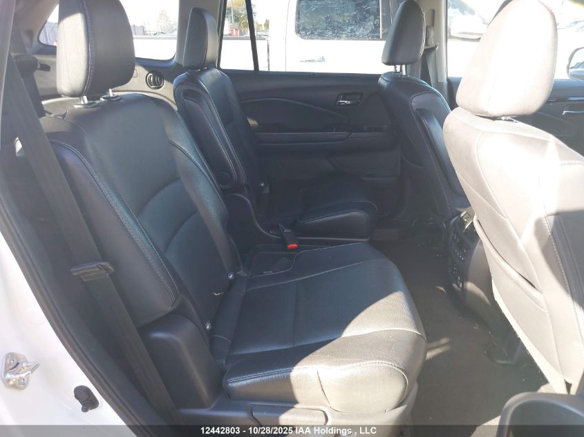 2018 Honda Pilot Touring VIN: 5FNYF6H92JB502521 Lot: 12442803