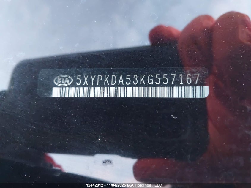 5XYPKDA53KG557167 2019 KIA SORENTO photo no. 9