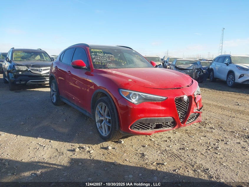 ZASFAKNN8J7C02060 2018 Alfa Romeo Stelvio Ti auction photo 1
