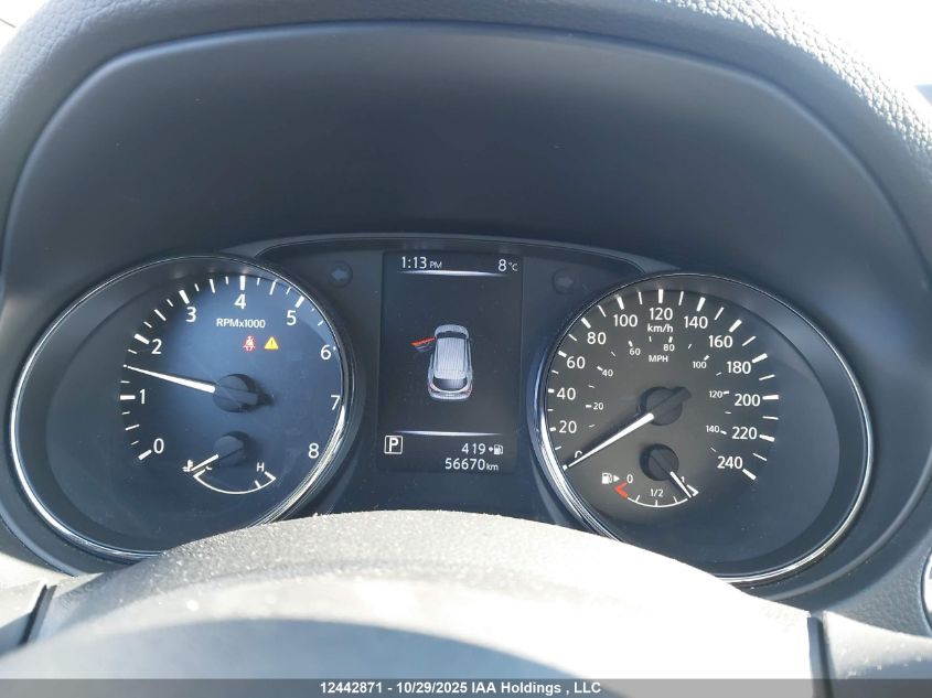 2018 Nissan Qashqai Sv VIN: JN1BJ1CR3JW208901 Lot: 12442871