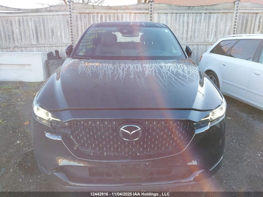 2025 Mazda Cx-5 VIN: JM3KFBDY9S0562654 Lot: 12442916