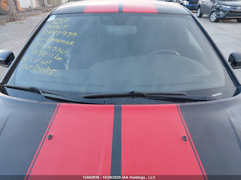 2011 Dodge Charger VIN: 2B3CL3CG5BH514330 Lot: 12442939