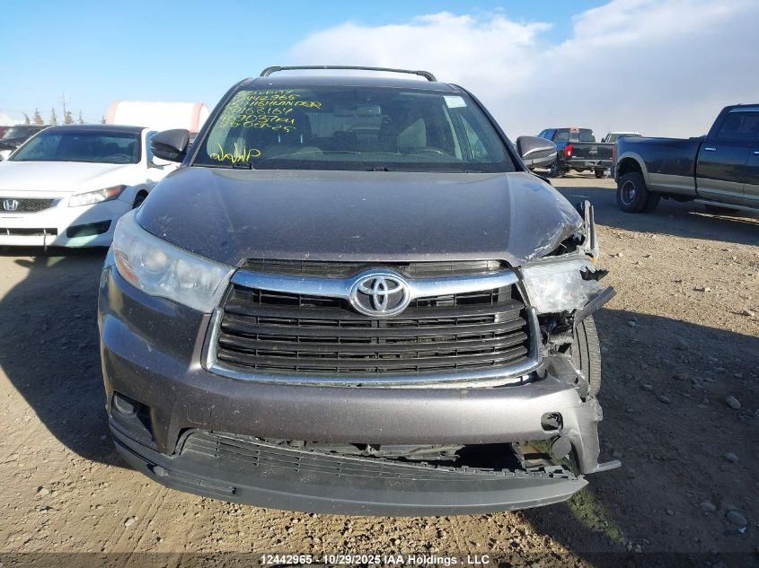2015 Toyota Highlander Le VIN: 5TDBKRFH9FS168164 Lot: 12442965