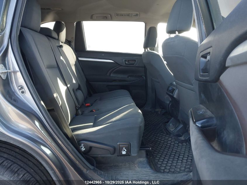 2015 Toyota Highlander Le VIN: 5TDBKRFH9FS168164 Lot: 12442965