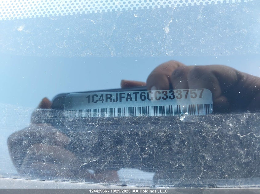 1C4RJFAT6CC333757 2012 JEEP GRAND CHEROKEE photo no. 9