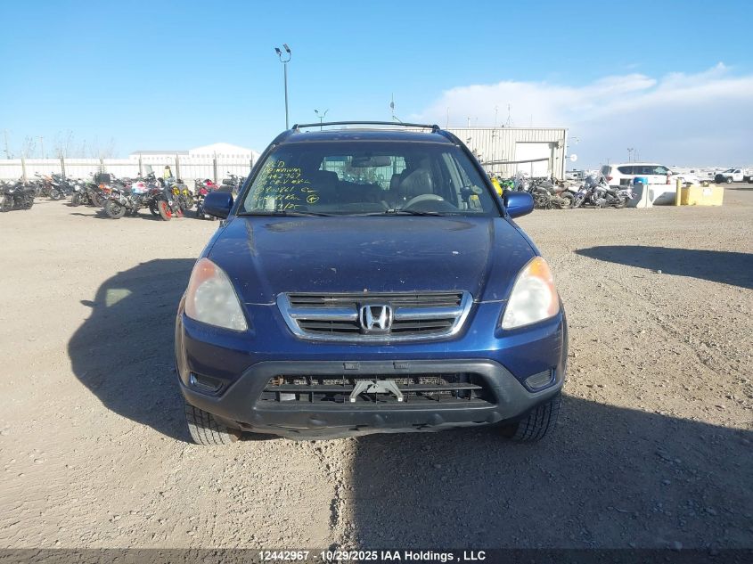 2004 Honda Cr-V Ex-L VIN: JHLRD78994C800861 Lot: 12442967