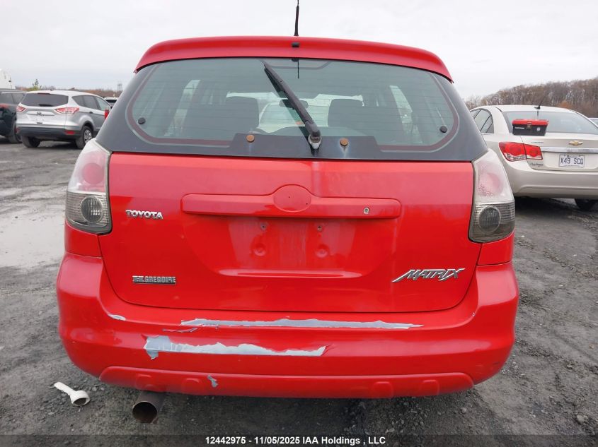 2005 Toyota Matrix Xr VIN: 2T1KR32E85C864087 Lot: 12442975