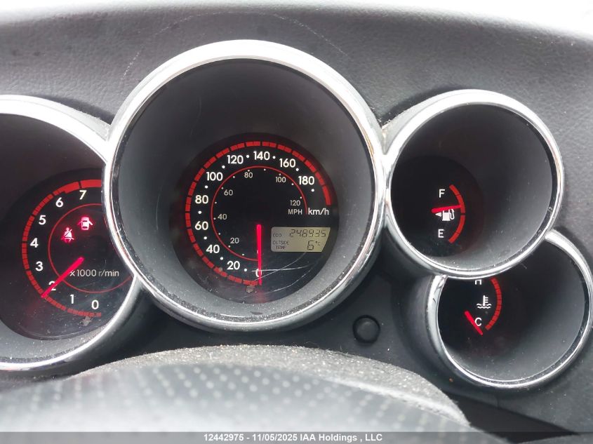 2005 Toyota Matrix Xr VIN: 2T1KR32E85C864087 Lot: 12442975