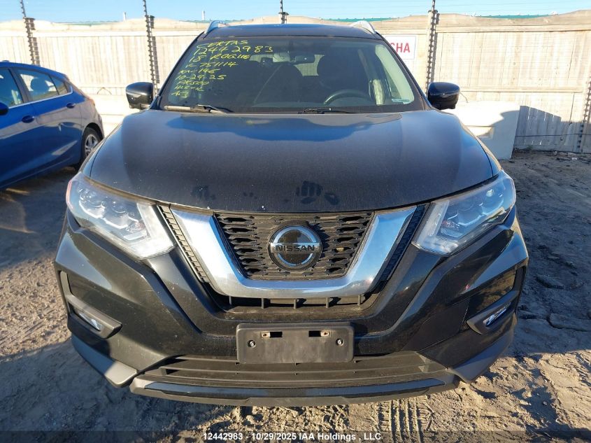 2018 Nissan Rogue Sv/Sl VIN: 5N1AT2MV8JC751114 Lot: 12442983