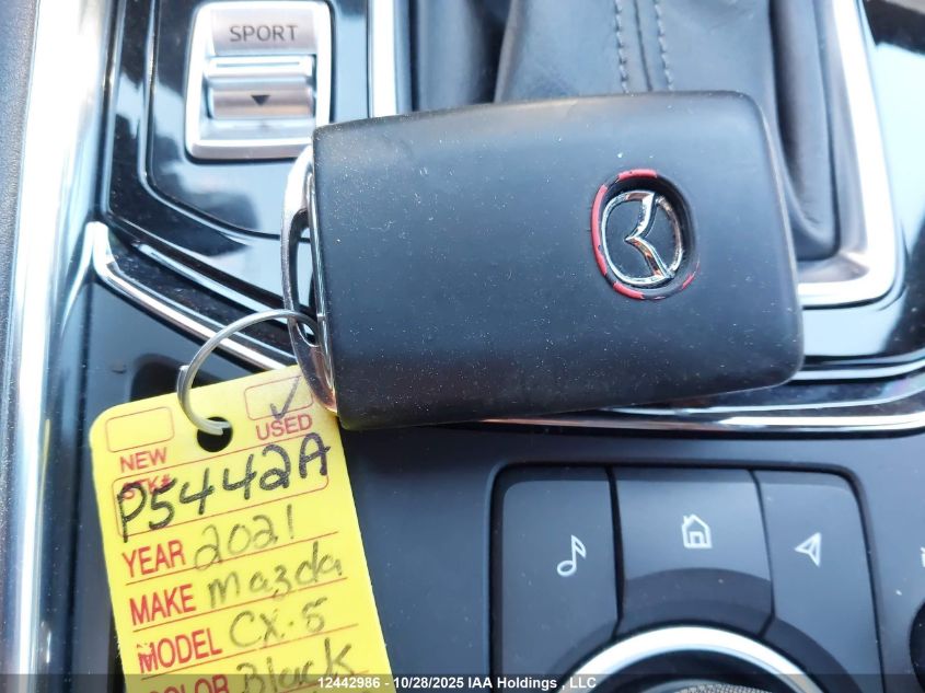 2021 Mazda Cx-5 Signature VIN: JM3KFBEY5M0401364 Lot: 12442986