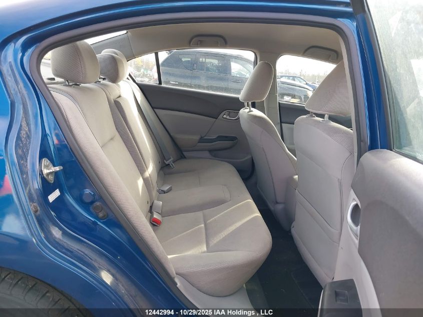 2012 Honda Civic Lx VIN: 2HGFB2F47CH015199 Lot: 12442994