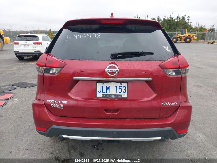 2019 Nissan Rogue S/Sl/Sv VIN: 5N1AT2MV0KC837423 Lot: 12442998