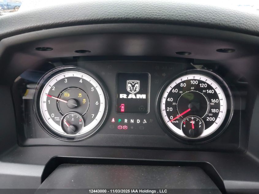 2021 Ram 1500 Classic Tradesman VIN: 3C6RR7KT7MG615604 Lot: 12443000