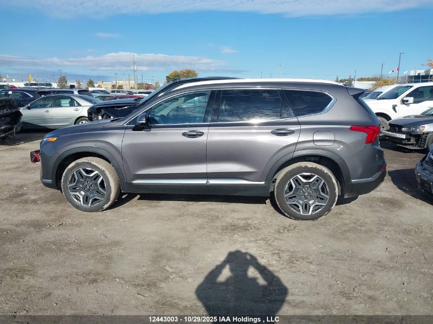2023 Hyundai Santa Fe Luxury Hybrid Awd VIN: KM8S5DA12PU082739 Lot: 12443003