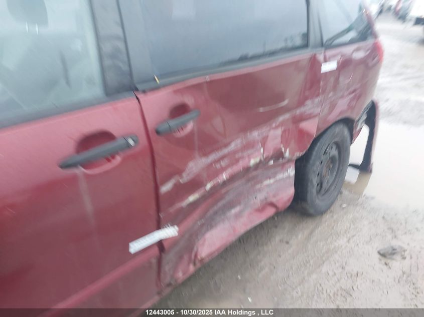 2006 Toyota Sienna Ce 7 Passenger/Ce 8 Passenger VIN: 5TDZA29C16S392277 Lot: 12443005