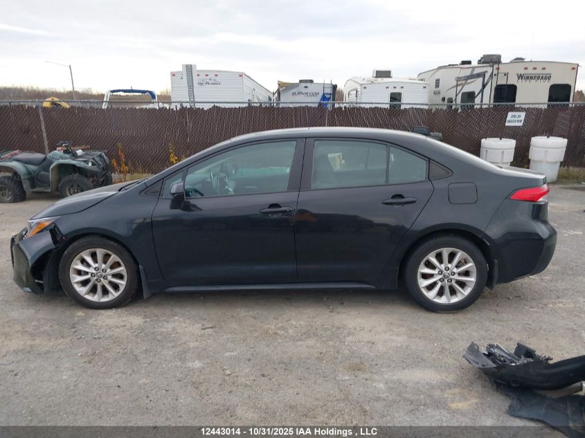 2020 Toyota Corolla Le VIN: 5YFBPRBE0LP051753 Lot: 12443014