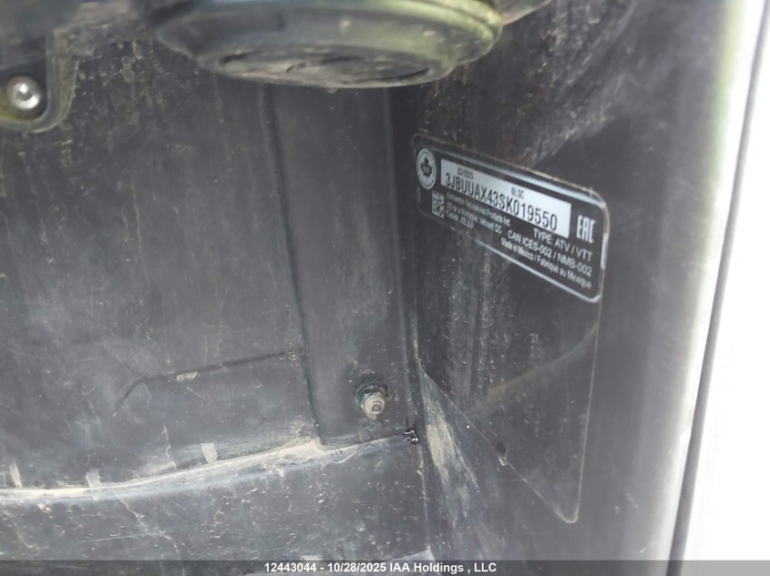 3JBUUAX43SK019550 2025 CAN-AM/ BRP TRAXTER photo no. 13