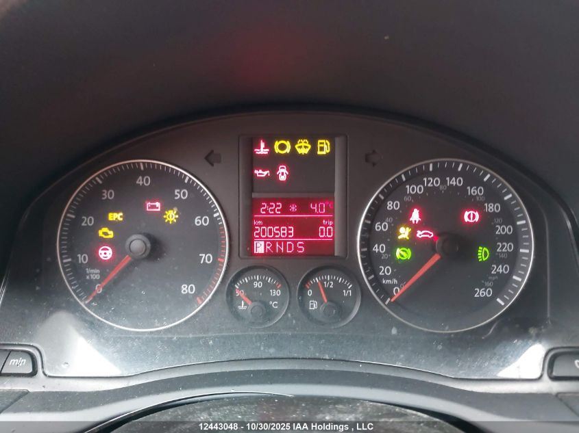 2009 Volkswagen Jetta S VIN: 3VWKM71K59M310660 Lot: 12443048