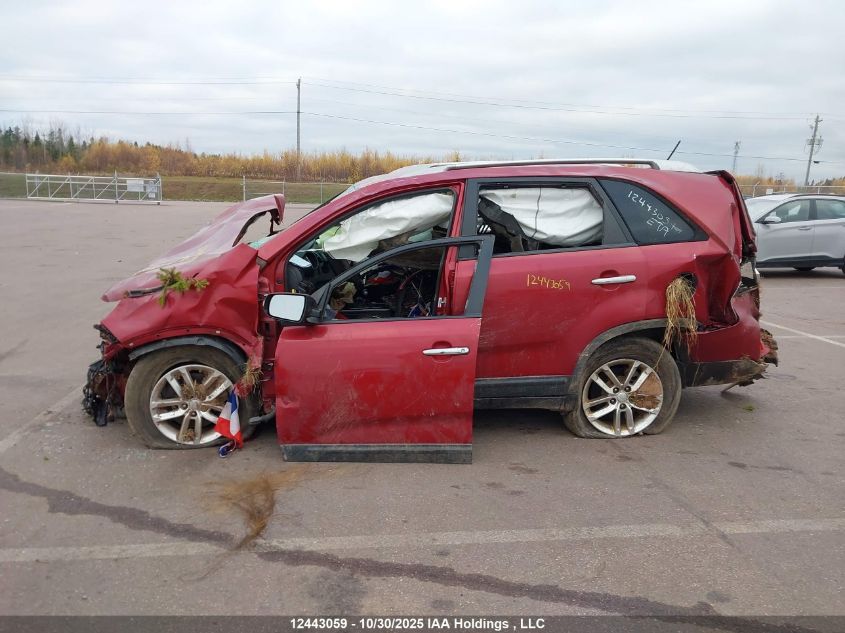 2015 Kia Sorento Lx VIN: 5XYKT3A62FG594551 Lot: 12443059