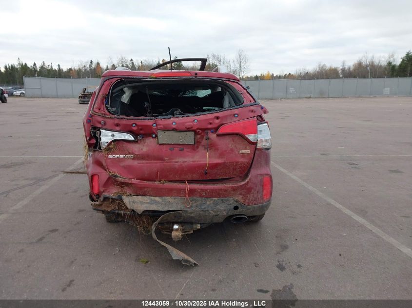 2015 Kia Sorento Lx VIN: 5XYKT3A62FG594551 Lot: 12443059