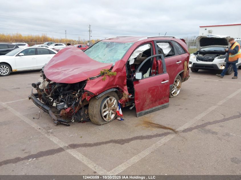 2015 Kia Sorento Lx VIN: 5XYKT3A62FG594551 Lot: 12443059