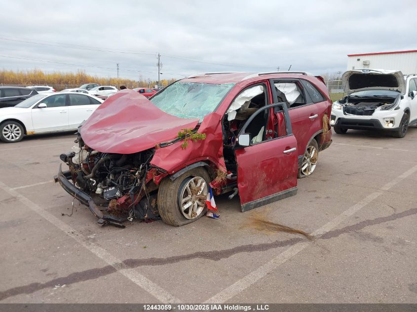 2015 Kia Sorento Lx VIN: 5XYKT3A62FG594551 Lot: 12443059