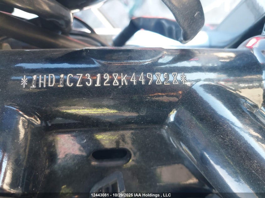 2008 Harley-Davidson Xl1200 N VIN: 1HD1CZ3128K449828 Lot: 12443081